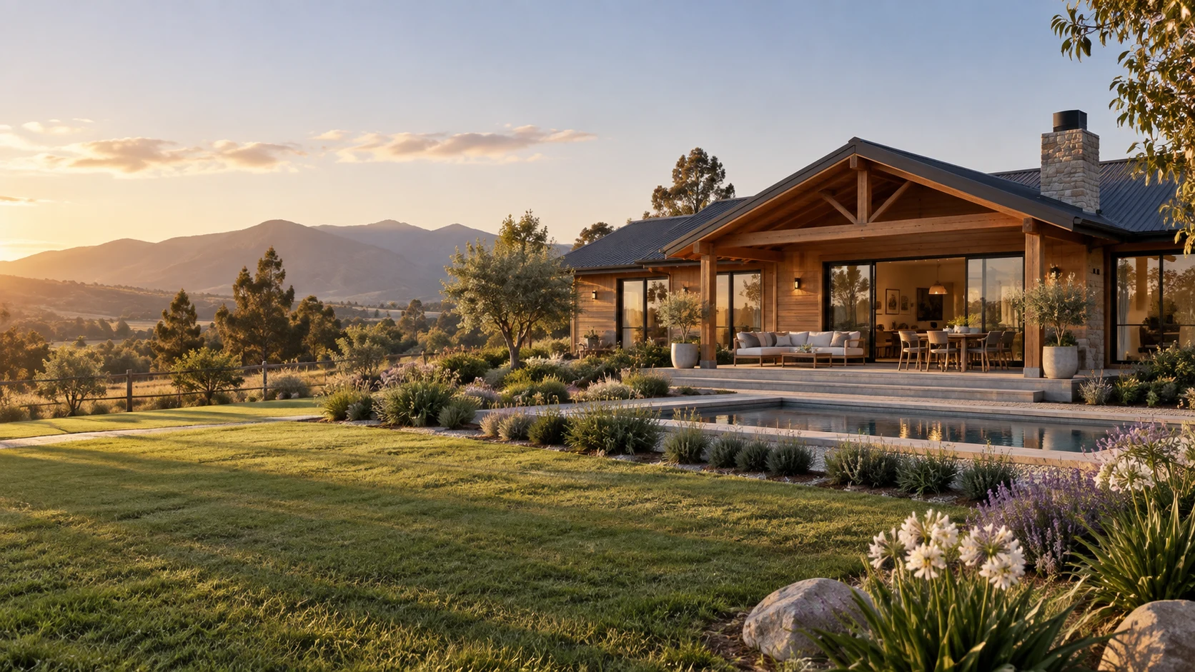 Casa tipo campo de alta calidad de Construcciones V & V