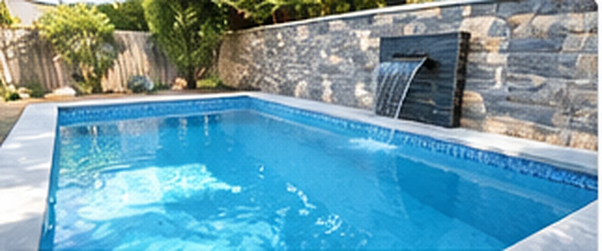 Imagen representativa de una piscina residencial terminada